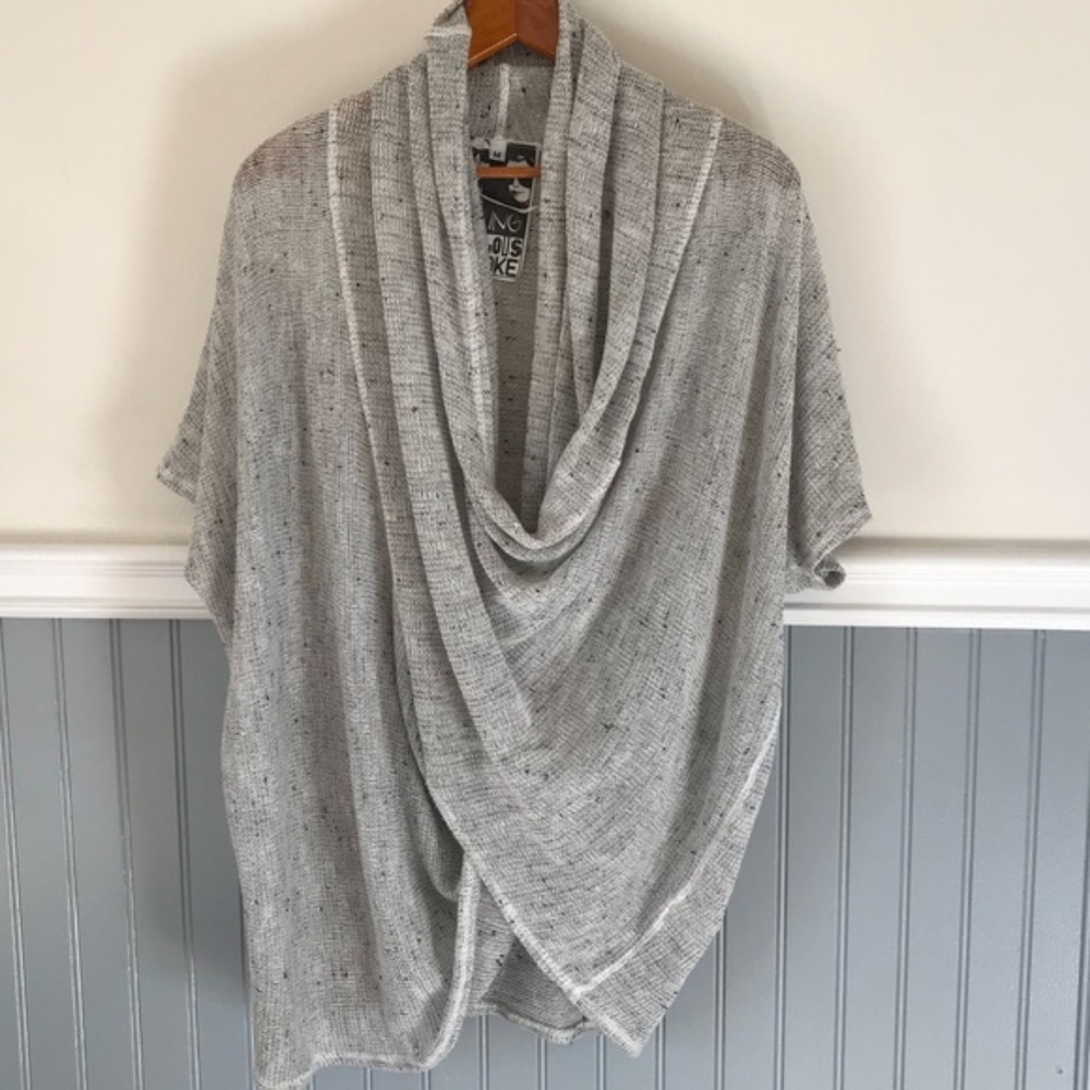 Young Fabulous & Broke cowl neck knit blouse SZ M
